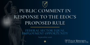 Public comment on EEOC's proposed rule: Federal Sector Equal Employment Opportunity